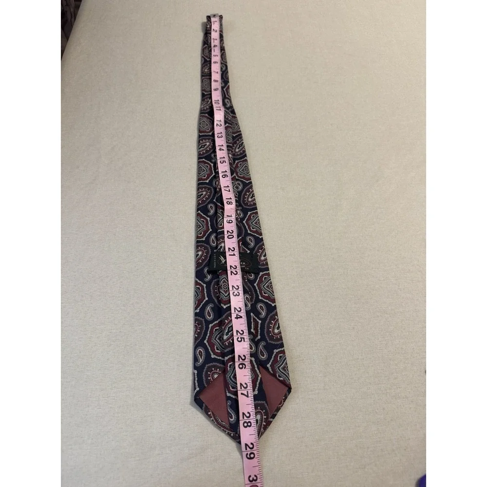 Bert Pulitzer All Silk‎ Paisley Tie 3.5